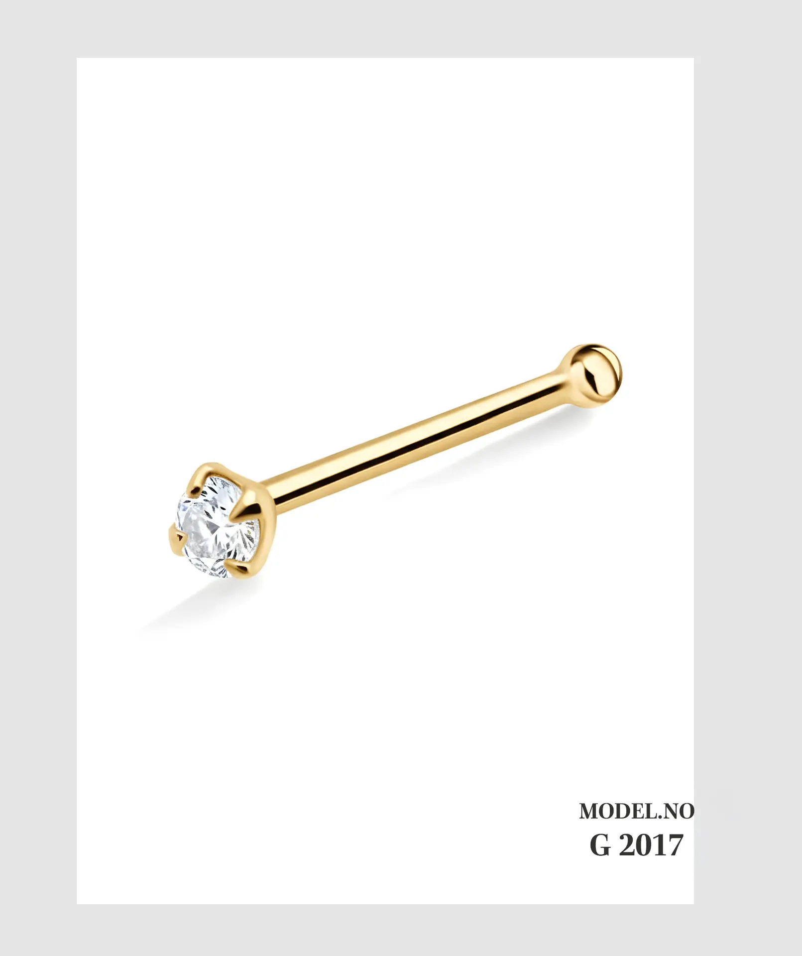 Eve Piercing Nose Gold G 2017  - view 3