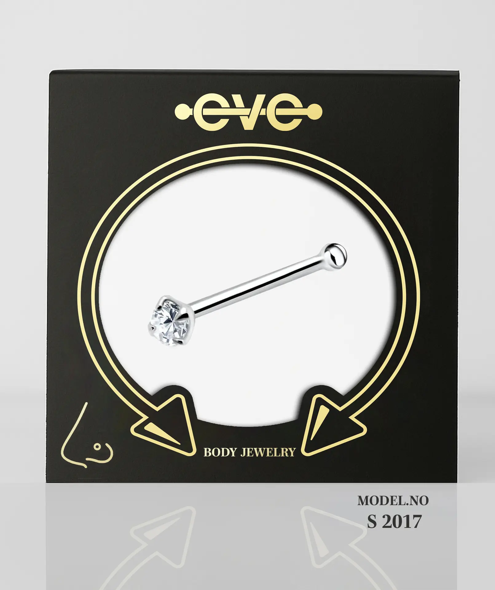 Eve Piercing Nose Silver S 2017  - view 2