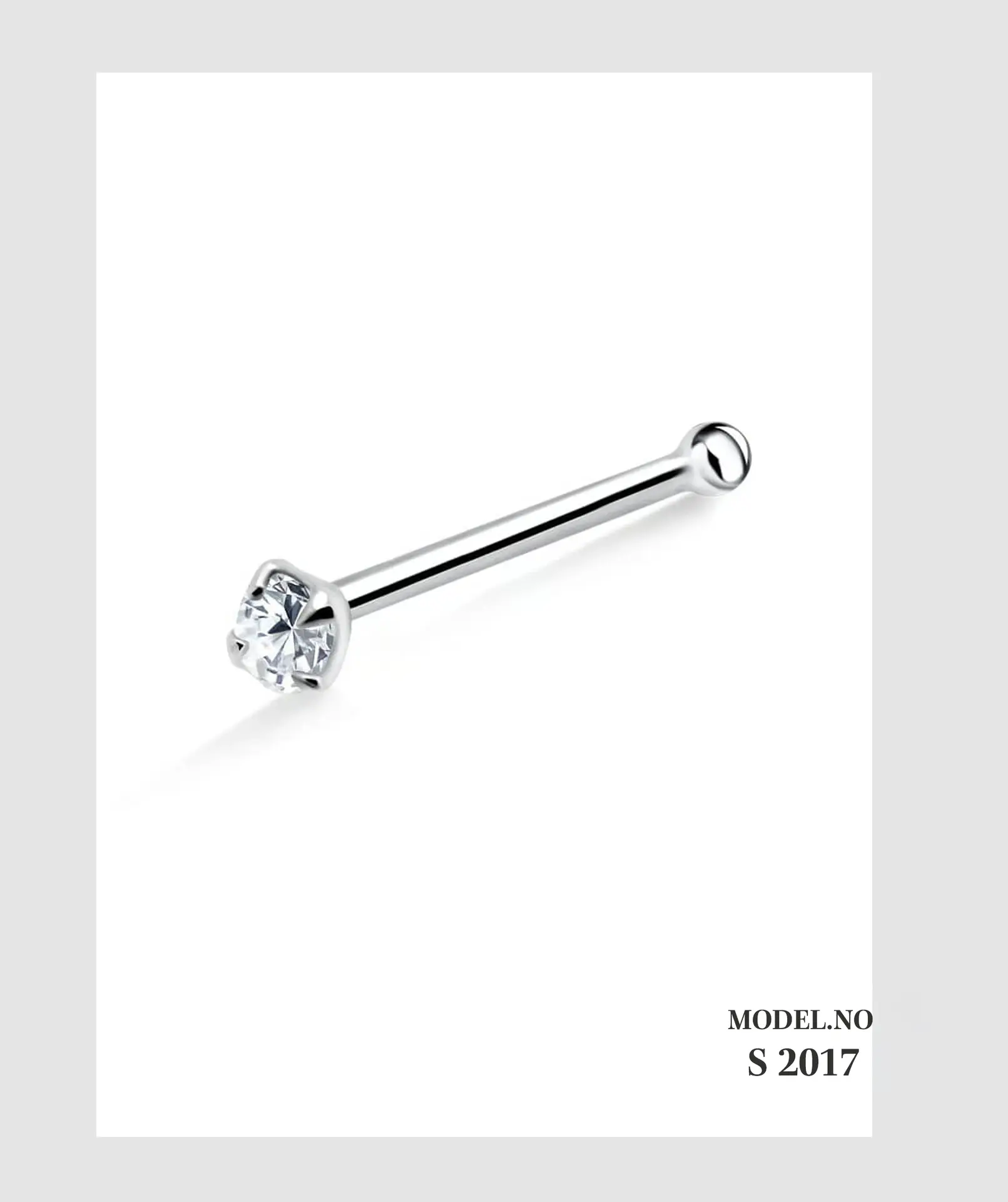 Eve Piercing Nose Silver S 2017  - view 3