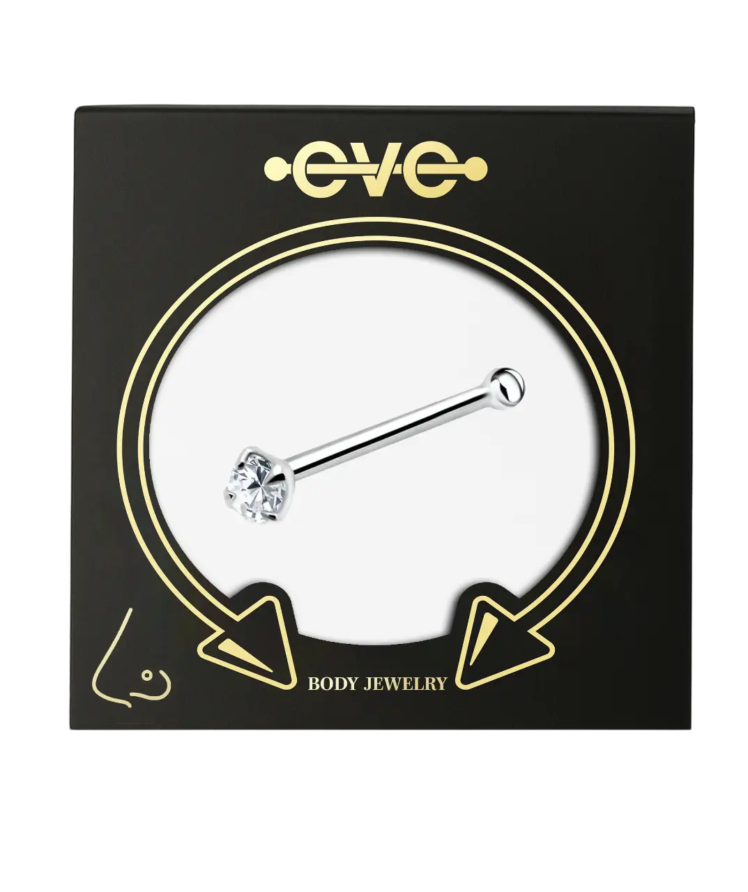 Eve Piercing Nose Silver S 2017  - view 1