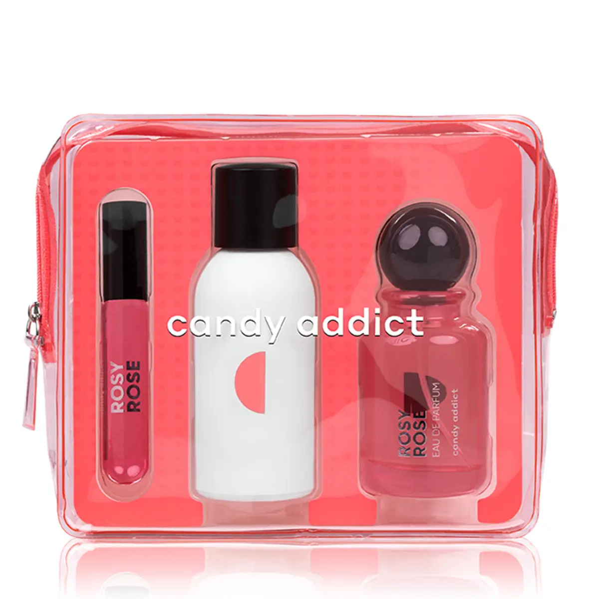 Candy Addict Rosy Rose Trio Set For Women EDP 50 ml And Hair Mist 50 ml And Perfume Oil 10 ml - view 2