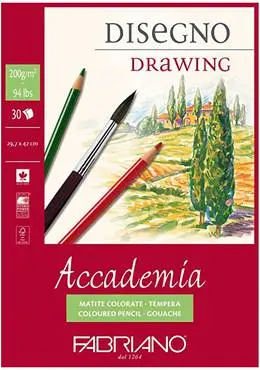 Fabriano Academia Sketchbook 30 Sheets 200gsm 29.7 * 42 cm - view 3