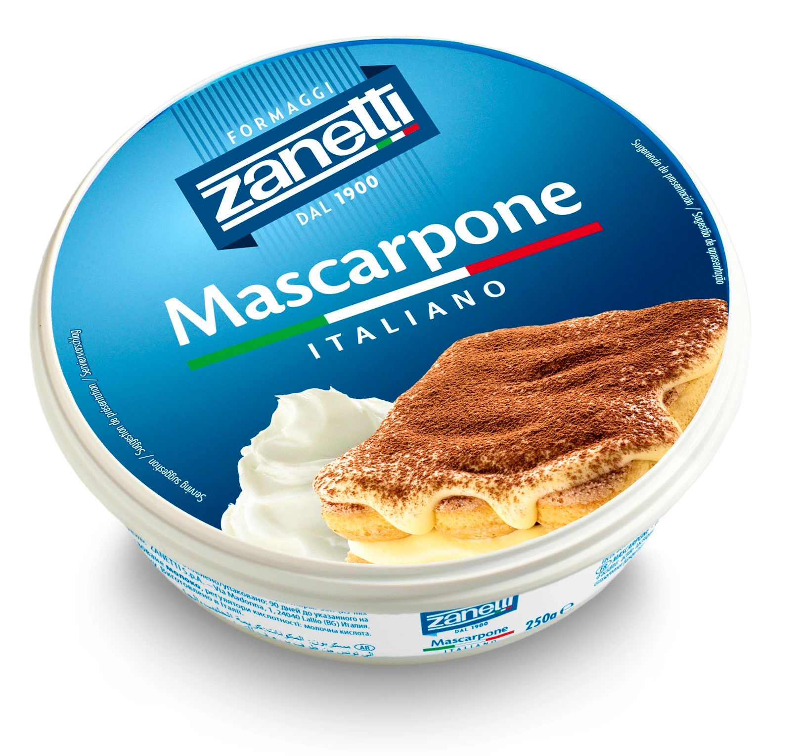 Zanetti Mascarpone 250 gm