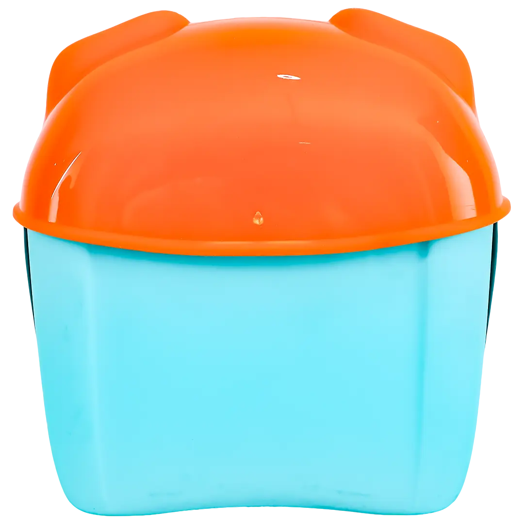 Clementoni sand bucket  dog shape with puppy boy   - view 3
