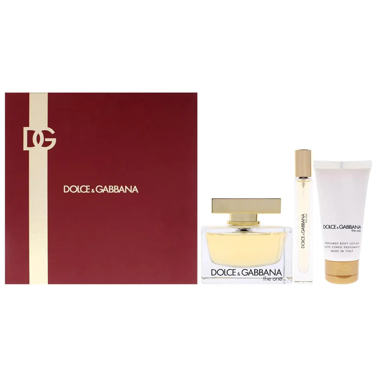 Dolce And Gabbana The One By For Women 3 Pcs Gift Set EDP 75 ml + EDP 10 ml + Body Lotion 50 ml - view 2
