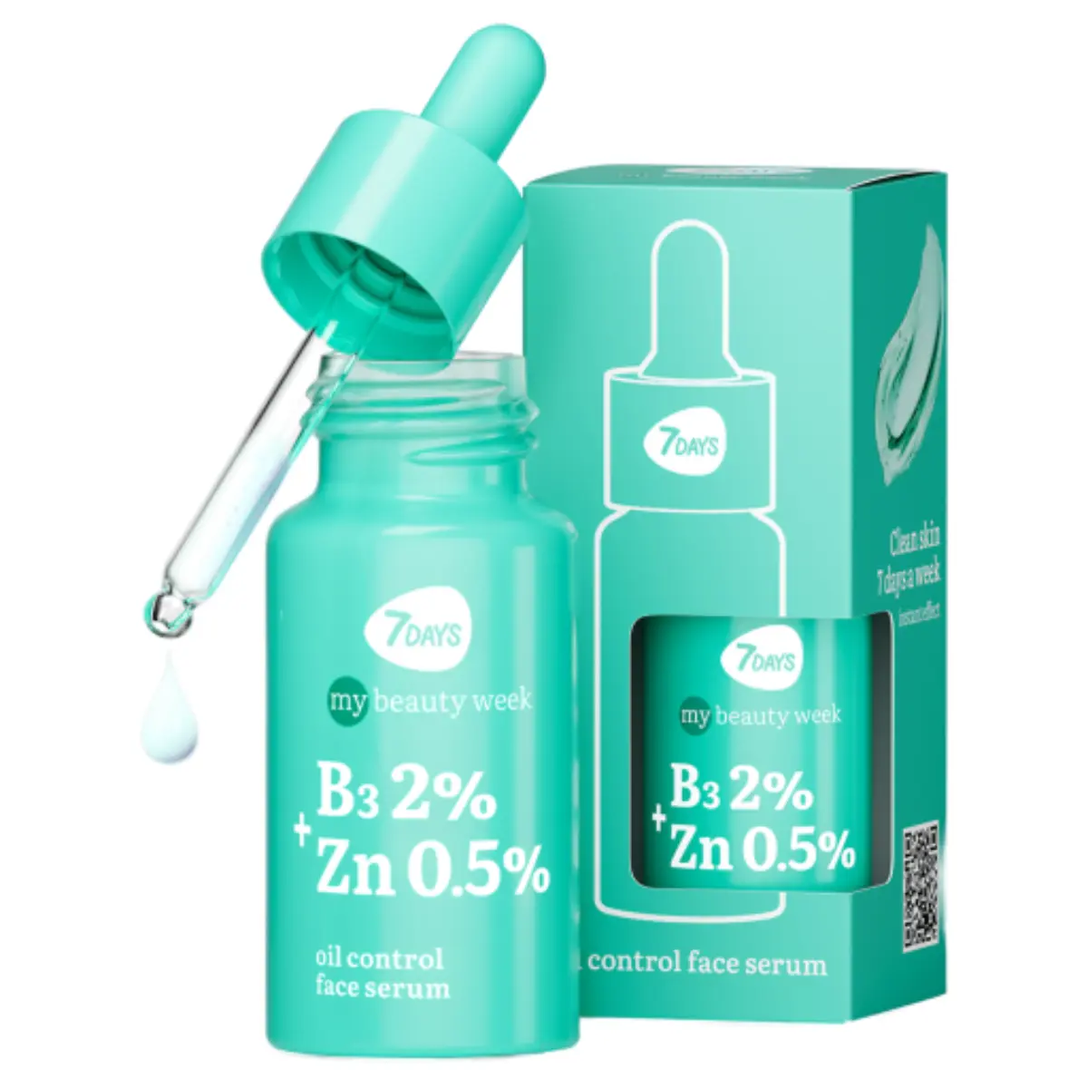 7Days Oil Control B3 + Zn Facial Serum 20 ml - view 1