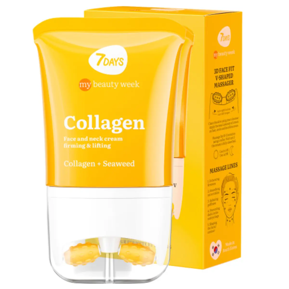 7Days Face Cream 3D Massager Firming And Lifting Collagen 80 ml - view 1