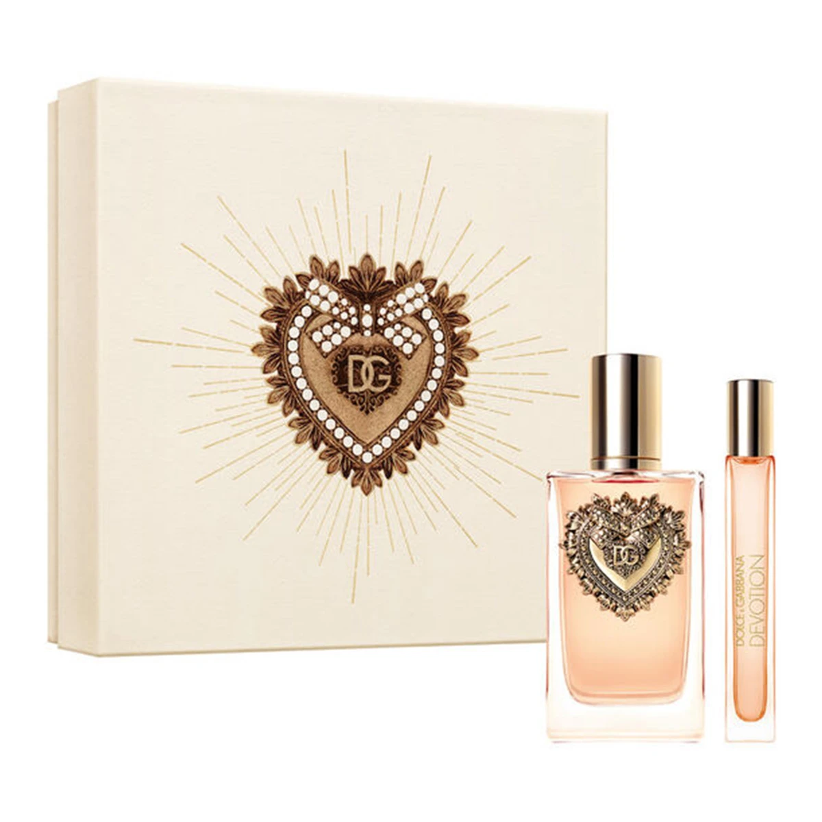 دولشي اند غابانا ديفوشن مجموعة للنساء أو دو برفيوم عطر 100 مل + عطر 10 مل