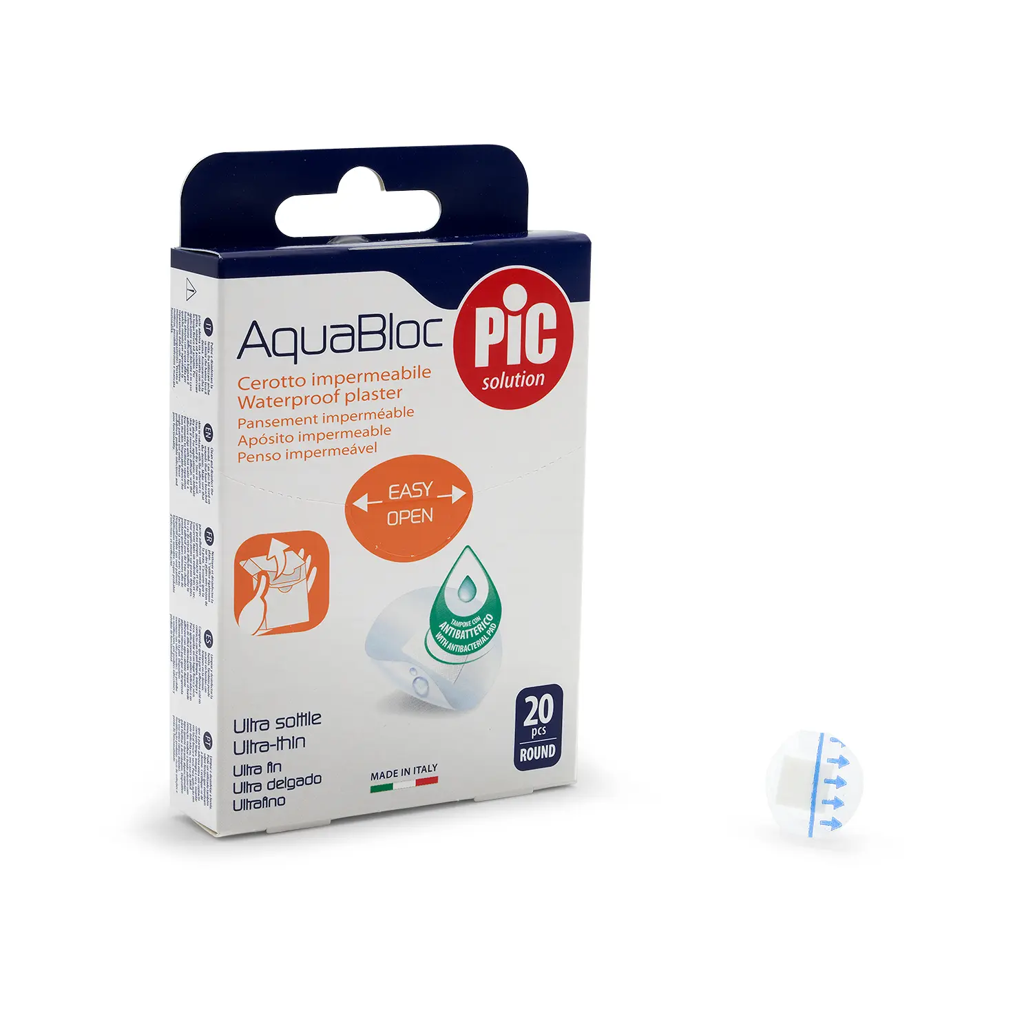 Pic Aquabloc Plaster Rounded 20 Pcs - view 4
