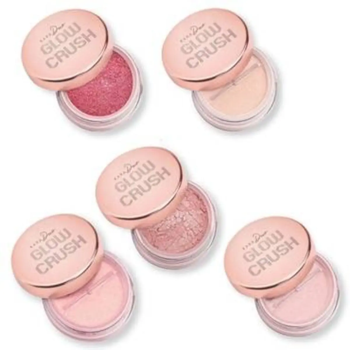 Kara Duo Glow Crush Loose Highlighter Powder 01 - view 2