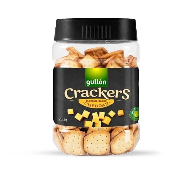 Gullon Crackers Chddar Cheese 250 gm