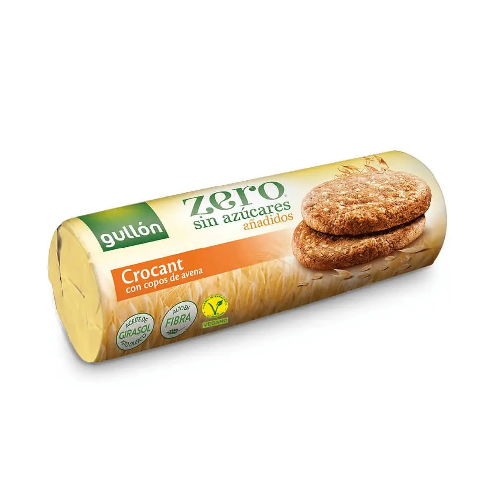 Gullon Zero Crocant Nas Whole Grains Biscuits 280 gm - view 1