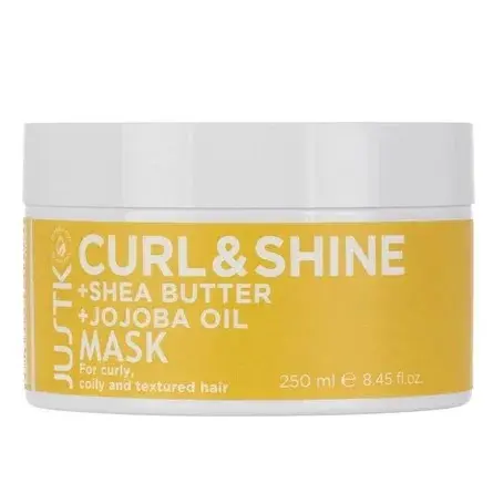 Justk Shea Butter And Jojoba Oil Hair Mask For Curly Hair And Shine 250  ml - view 1