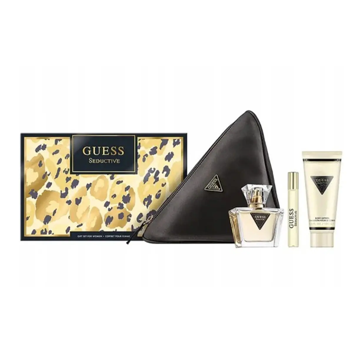 Guess Seductive Gift Set For Women Perfume Edt 75 ml + EDT 15 ml + Body lotion 100 ml - view 1