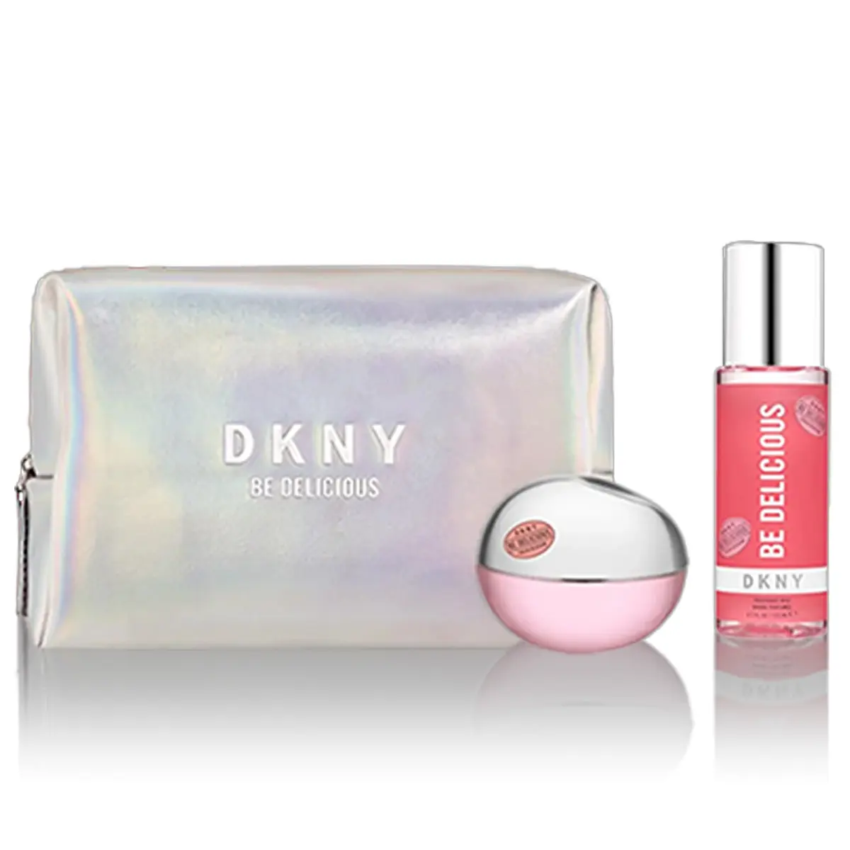 DKNY Be Delicious Fresh Blossom Perfume Set EDP 100 ml + Body Mist 125 ml + Pouch - view 1