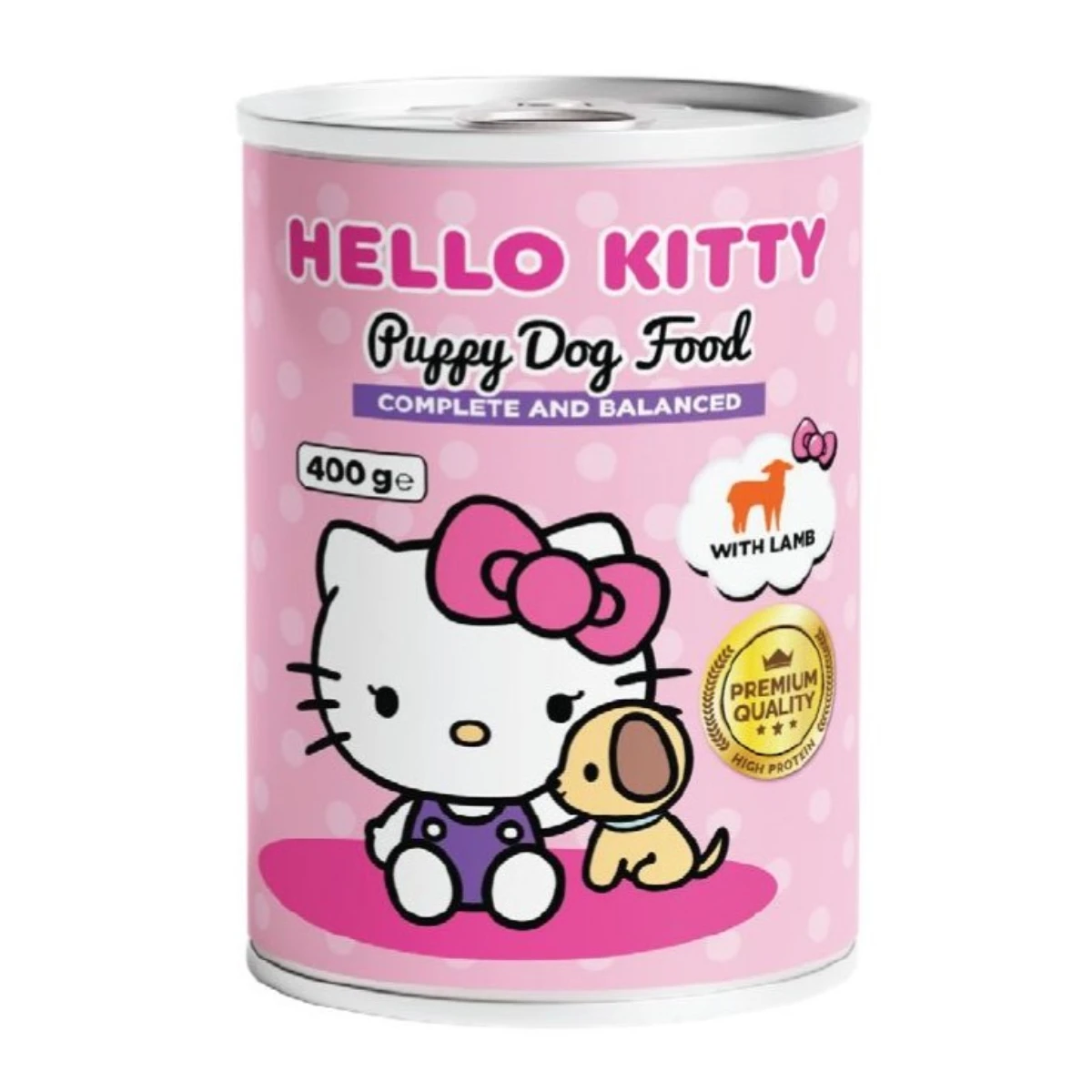 Hello Kitty Wet Food for Puppies Lamb  400 g
