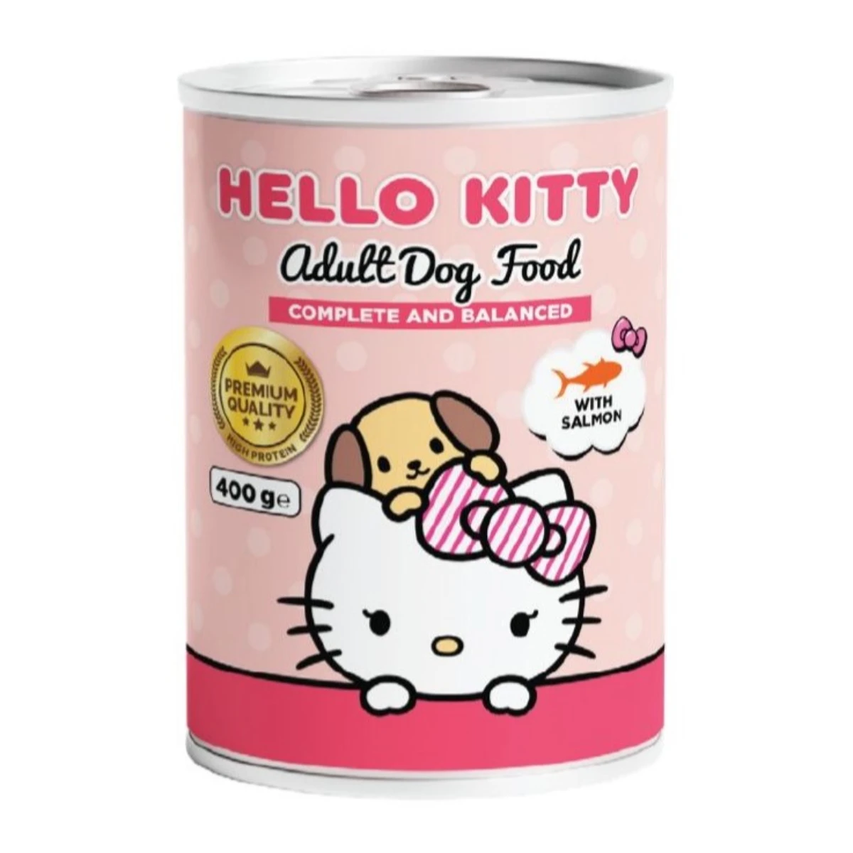 Hello Kitty Wet Food for Adult Dogs Salmon  400 g