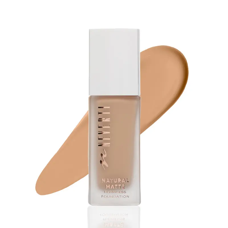 Neverti Natural Matte Flawless Foundation 009 - view 1
