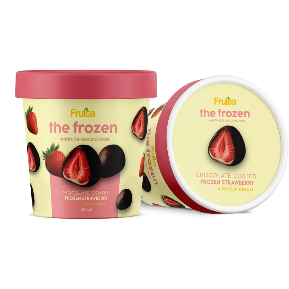 Fruita Chocolate Coated Frozen Strawberry 150gm - view 1