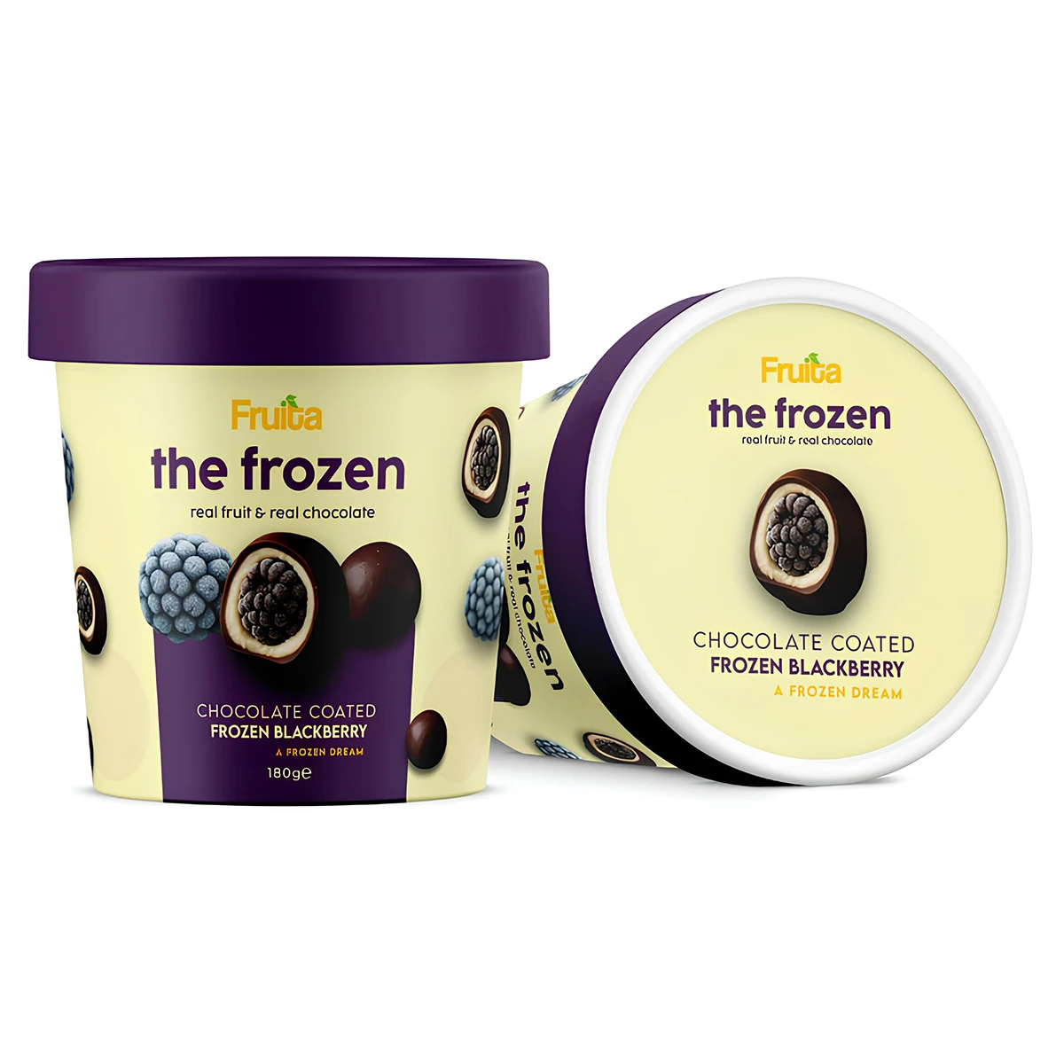 Fruita Chocolate Coated Frozen Blackberry 150gm