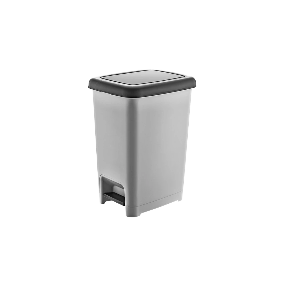Dunya Slim Pedal Dustbin Grey 10 l