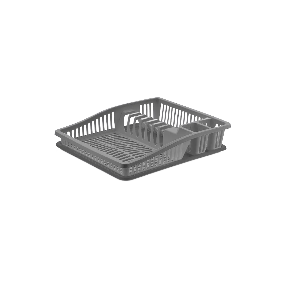 Dunya Small Step Dish Drainer Grey - view 1