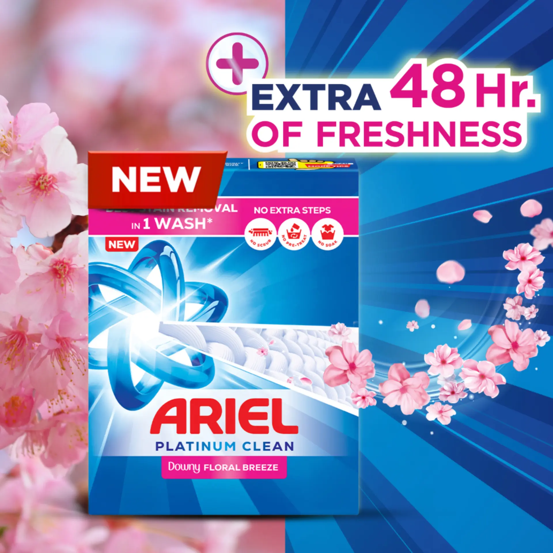 Ariel Powder Touch of Downy Semi Automatic 2.25 kg - view 6