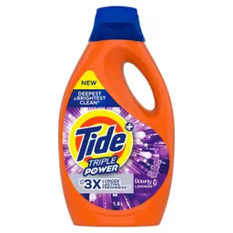 Tide Lavender Laundry Detergent Liquid Gel 1.8 L