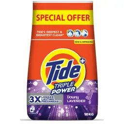 Tide Automatic  Lavender Powder Detergent 9kg + 1kg Free