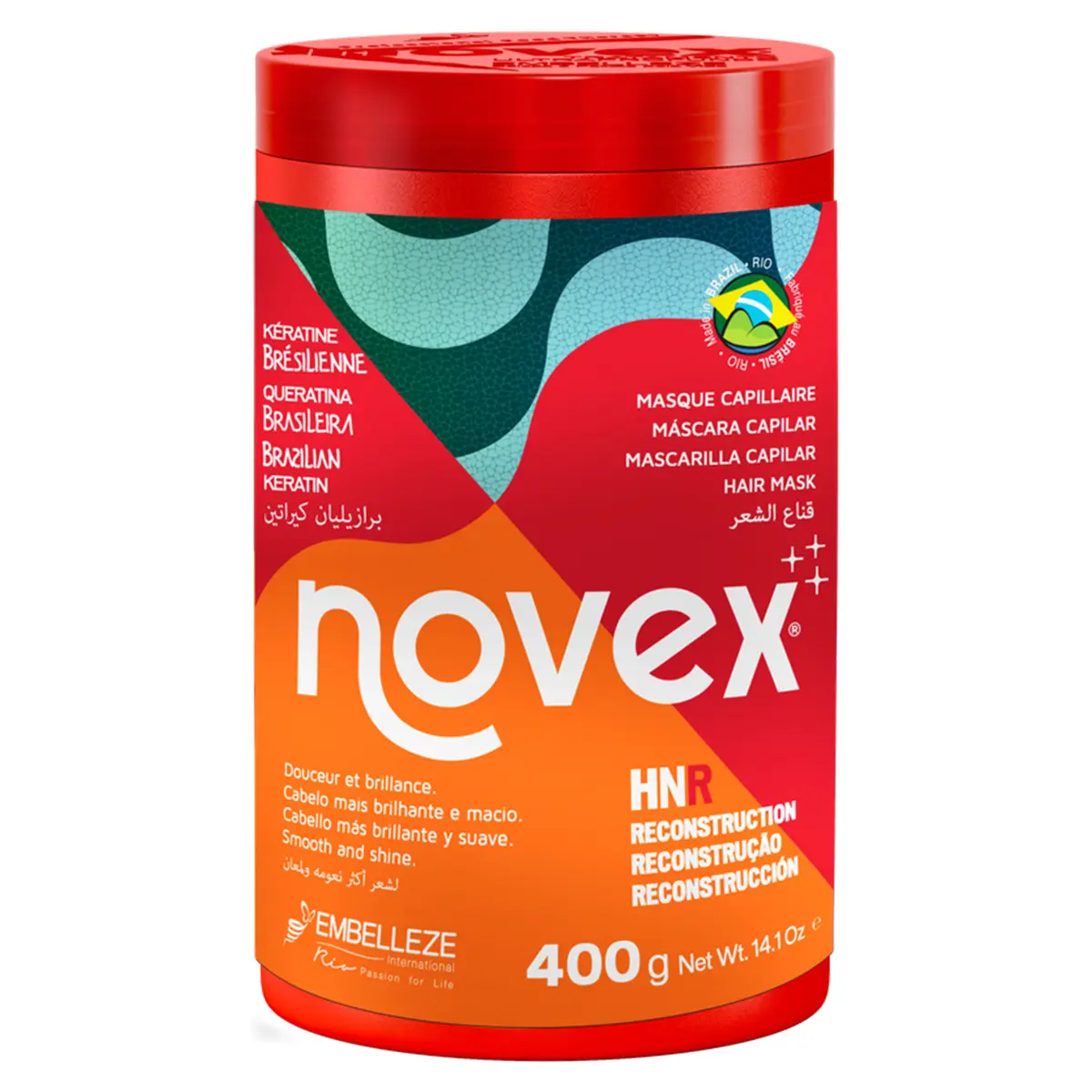 Novex Brazilian Keratin Mask Conditioner 400 gm - view 1