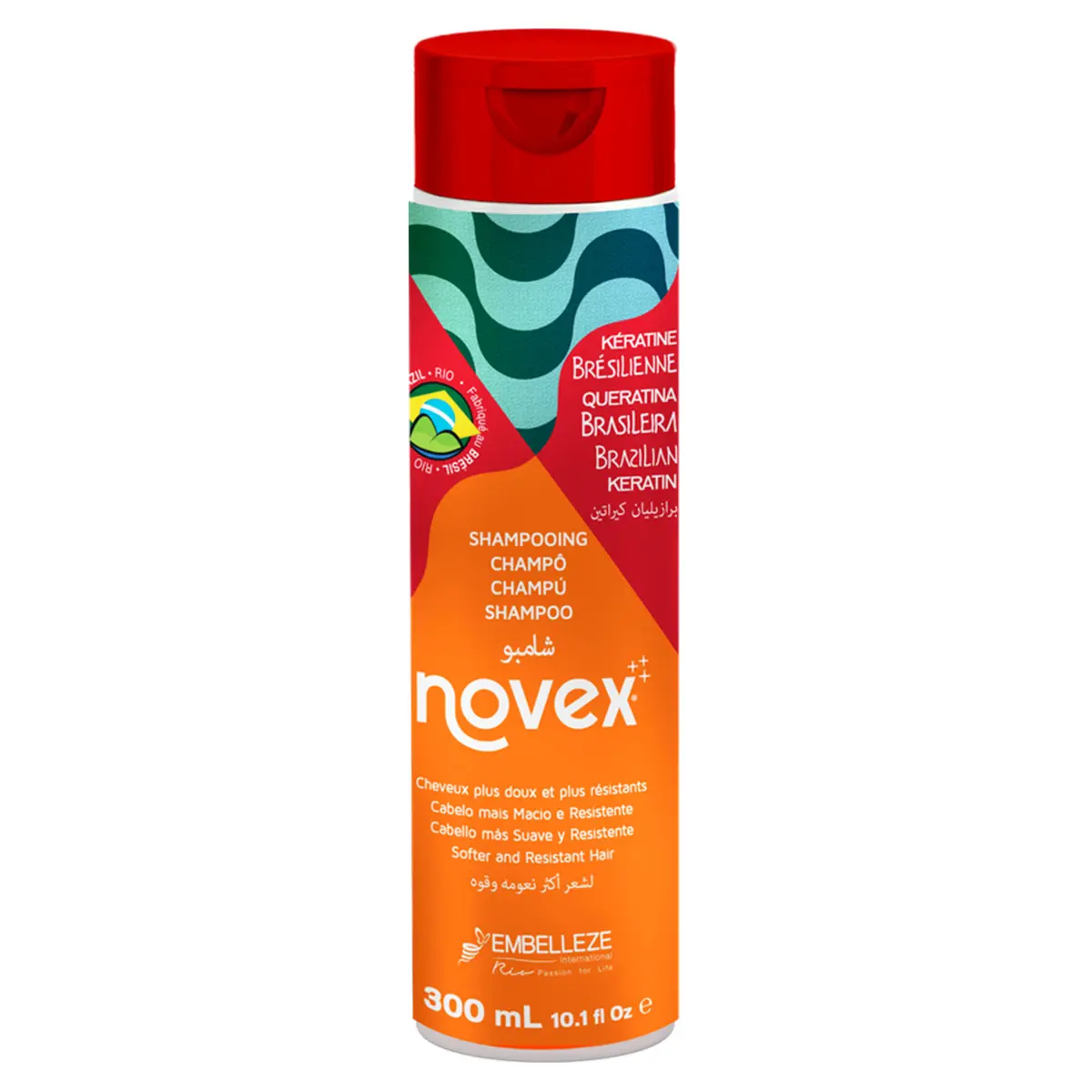 Novex Brazilian Keratin Shampoo 300 ml - view 1