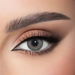 ذهب عدسات يومية كاكى