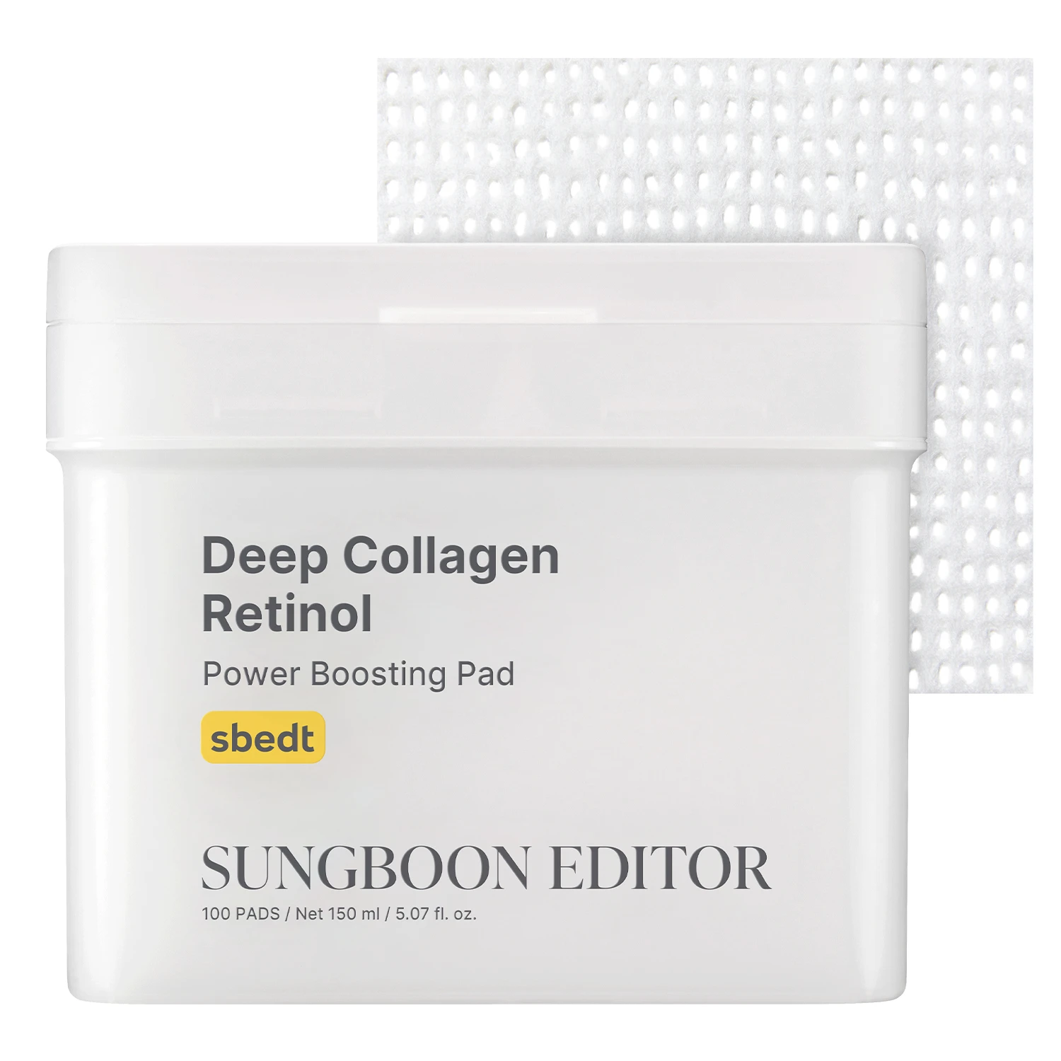 Sungboon Deep Collagen Retinol Power Boosting Pad 190 ml 100 pcs