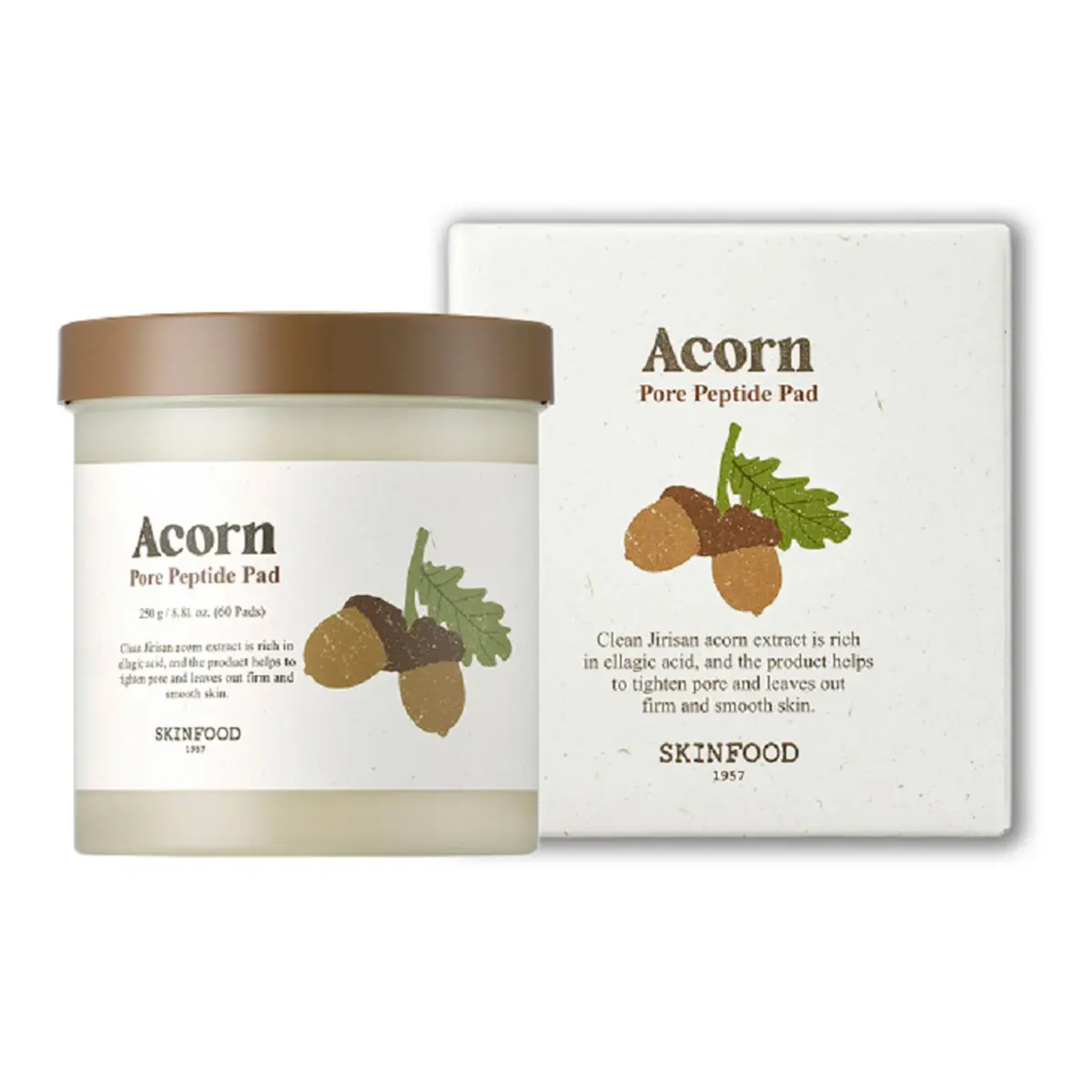 Skinfood Acorn Pore Peptide Pad 250 gm - view 1