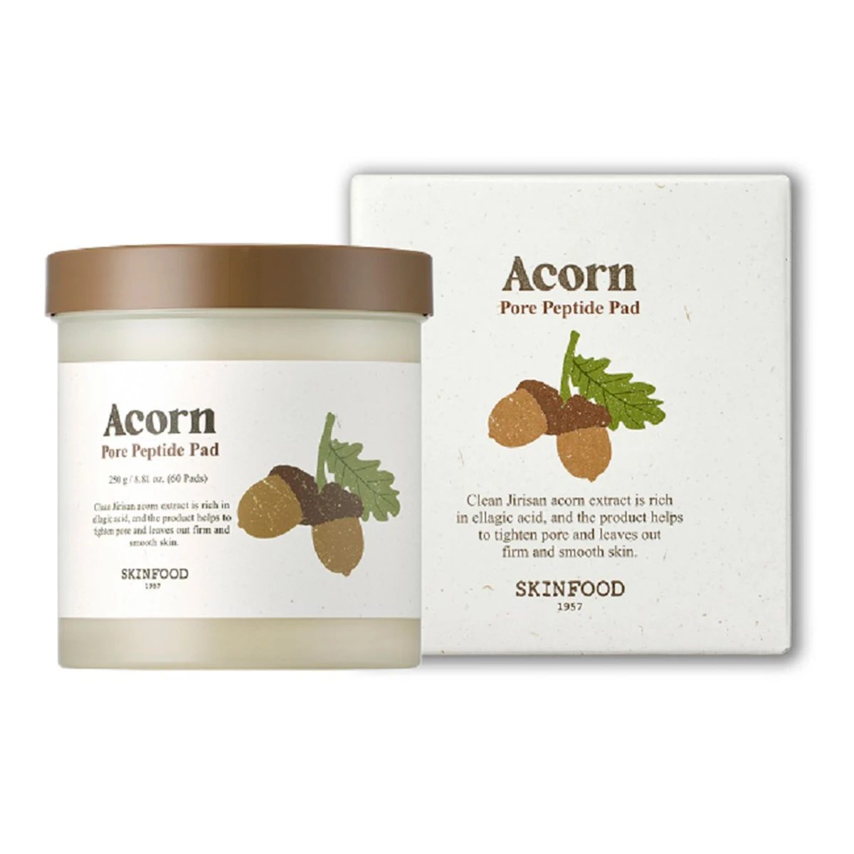 Skinfood Acorn Pore Peptide Pad 250 gm