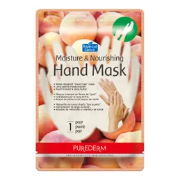 Purederm Moisture And Nourishing Hand Mask Peach