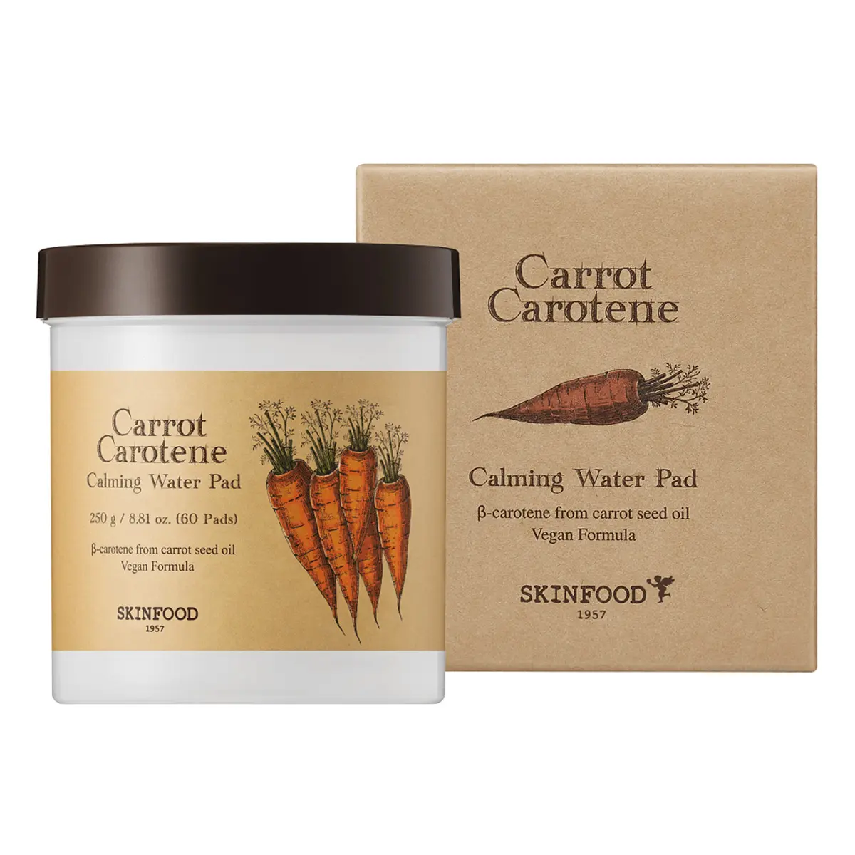 Skinfood Carrot Carotene Calming Water Pad 250 gm - view 2