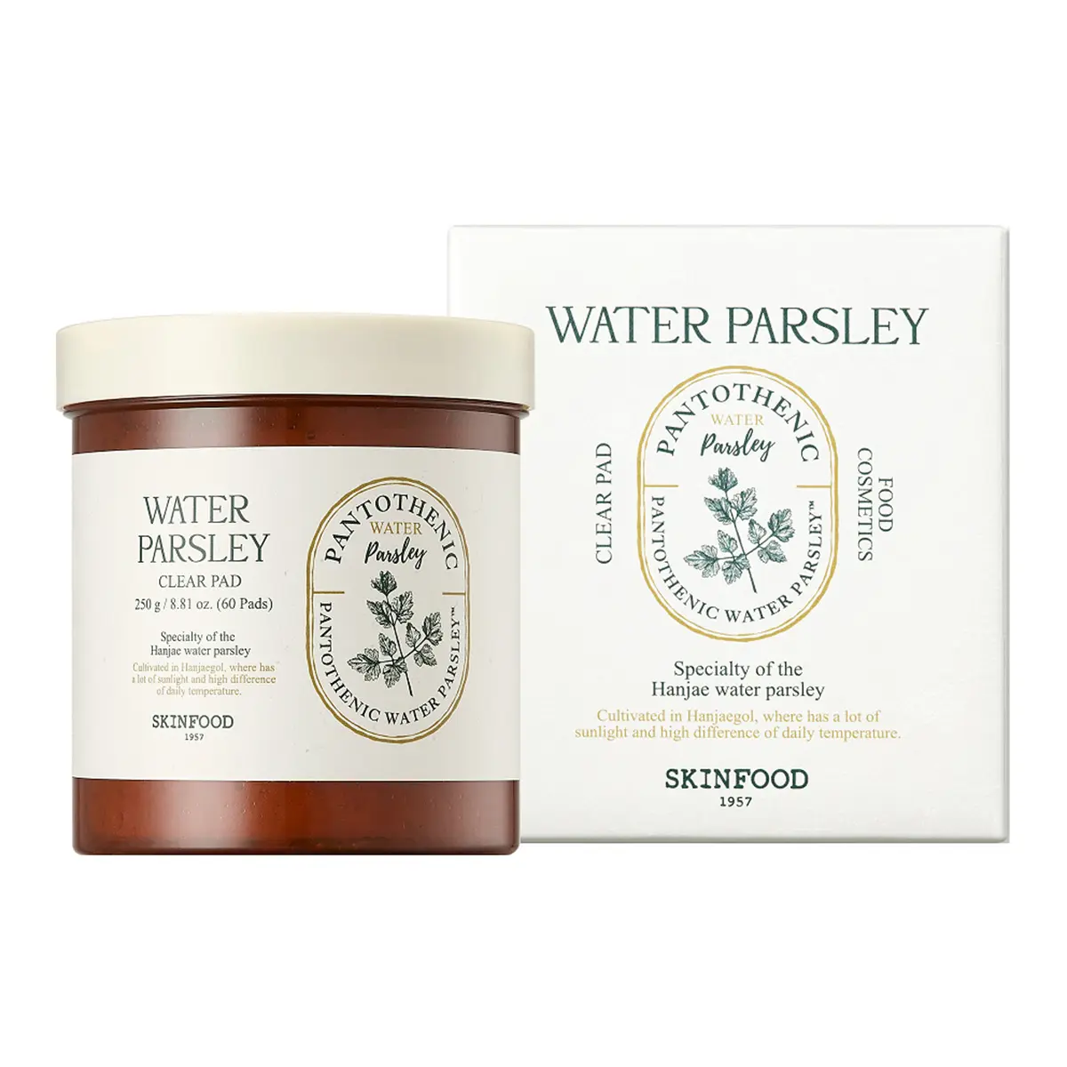 Skinfood Pantothenic Water Parsley Clear Pad 250 gm - view 1