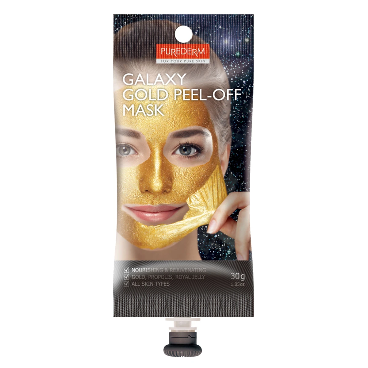Purederm Galaxy Gold Peel Off Mask 30 gm