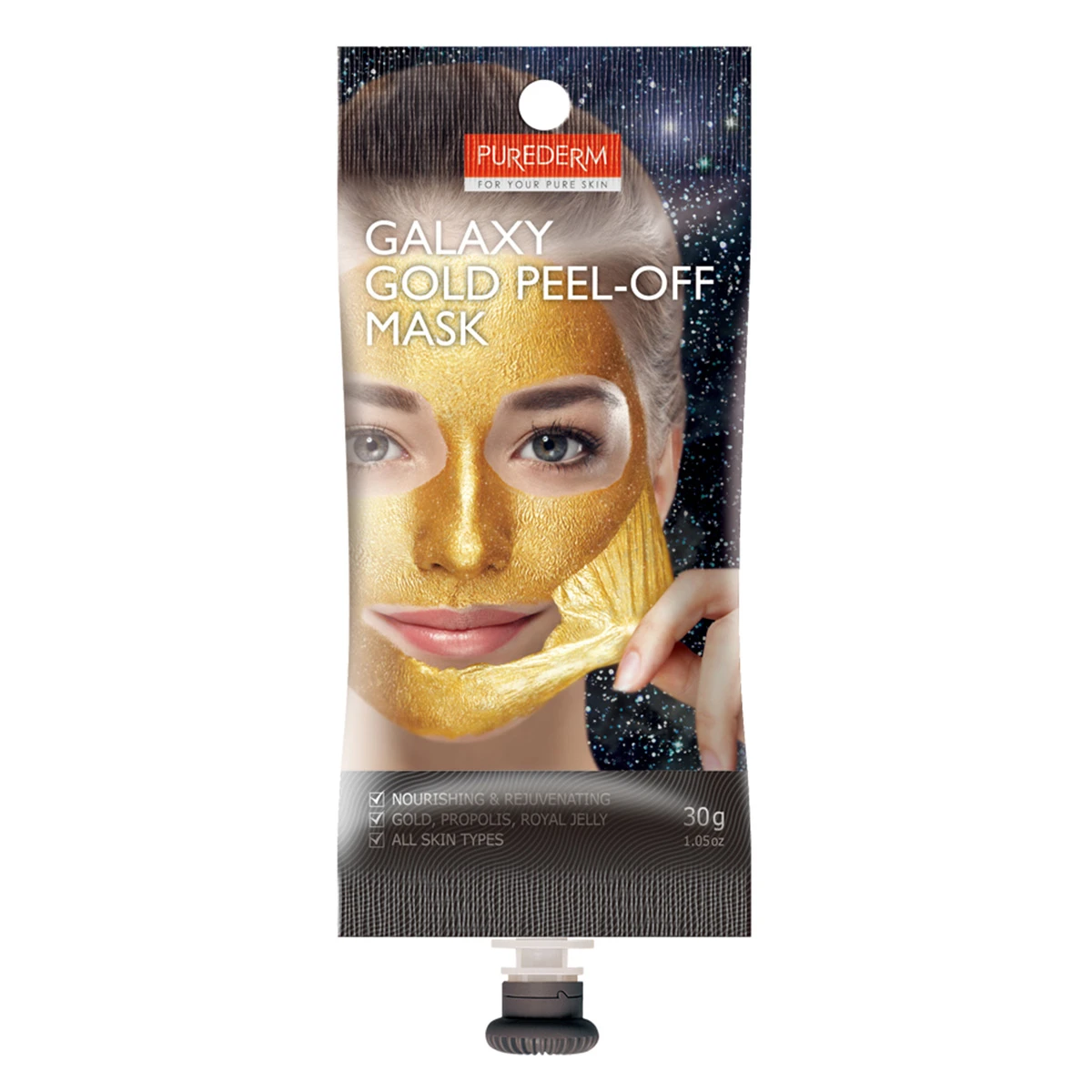 Purederm Galaxy Red Peel Off Mask 30 gm