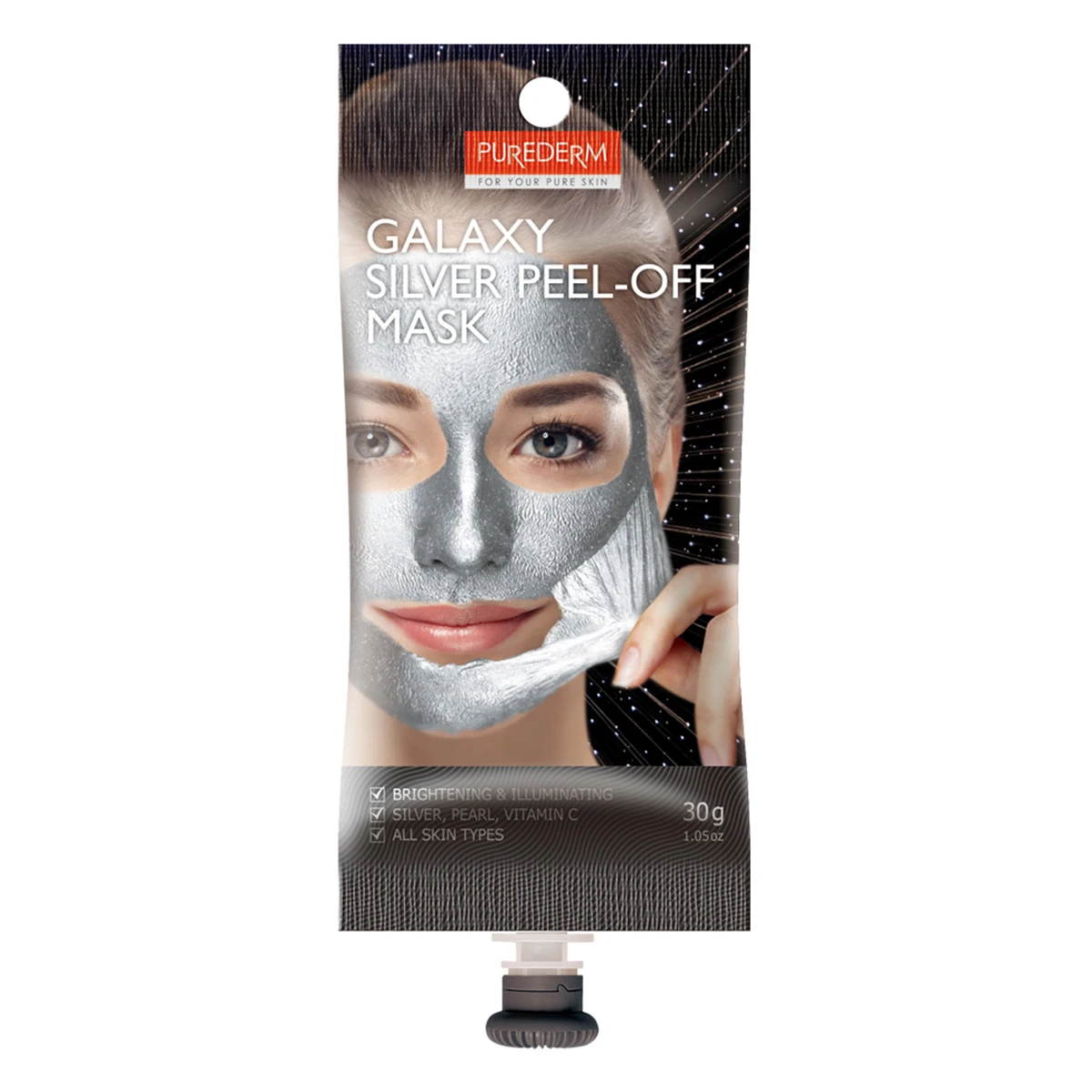 Purederm Galaxy Silver Peel Off Mask 30 gm