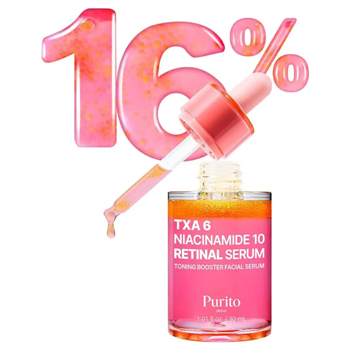 Purito Seoul TXA 6 Niacinamide 10 Retinal Serum 30 ml - view 2