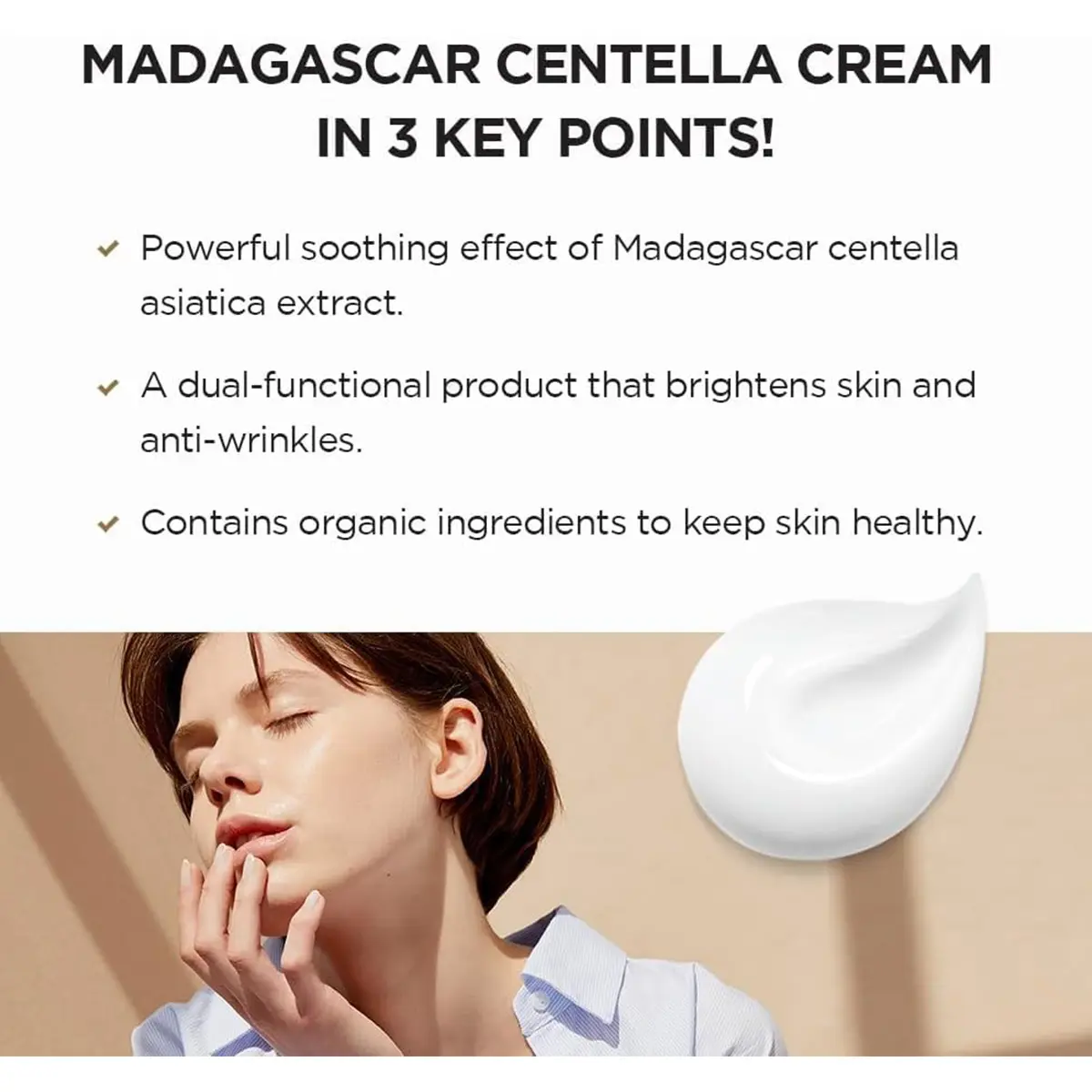 Skin1004 Madagascar Centella Cream 30 ml - view 3