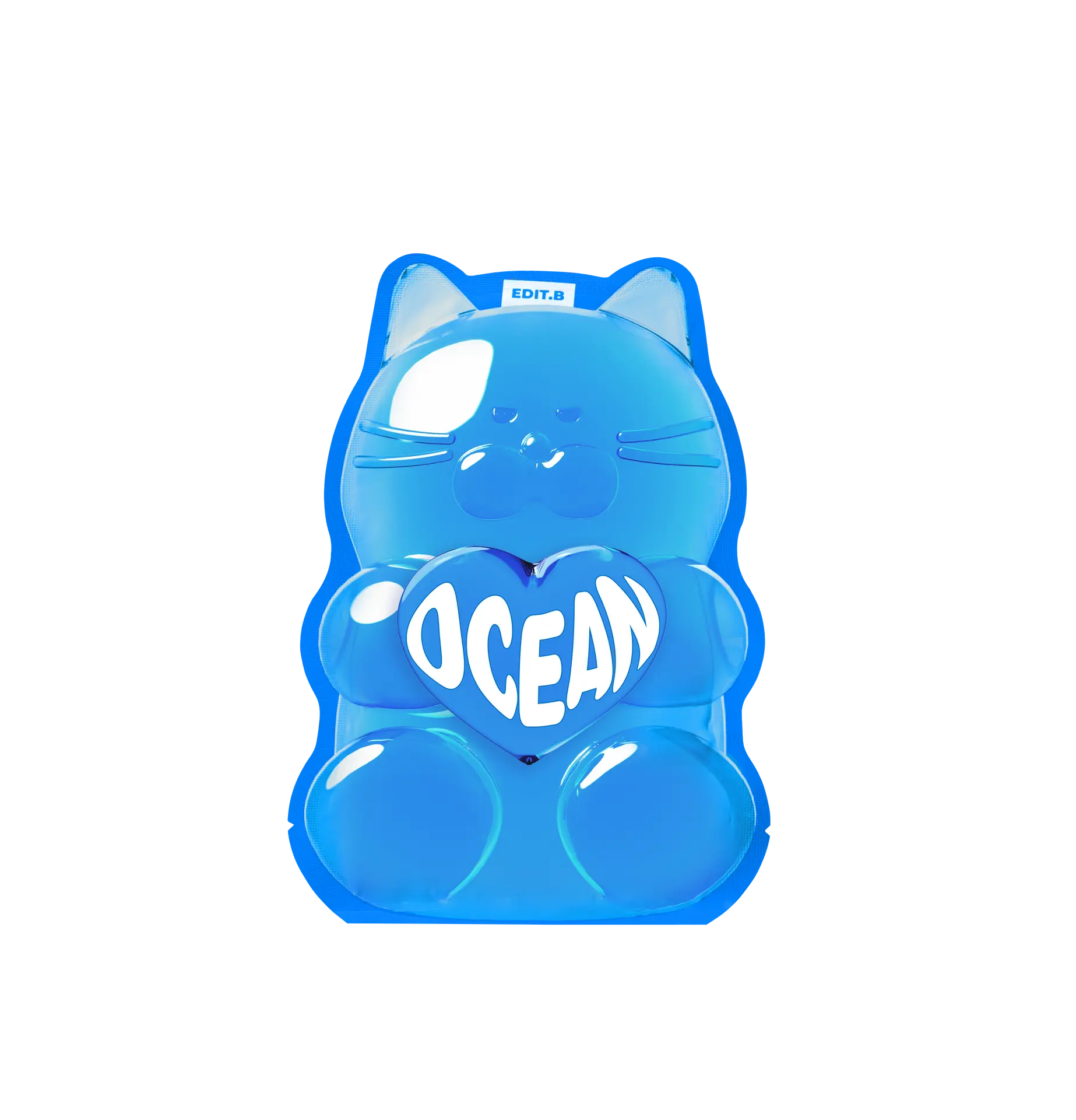Edit.b Waterfull Gummy Mask Ocean 1 pc 25 ml - view 1