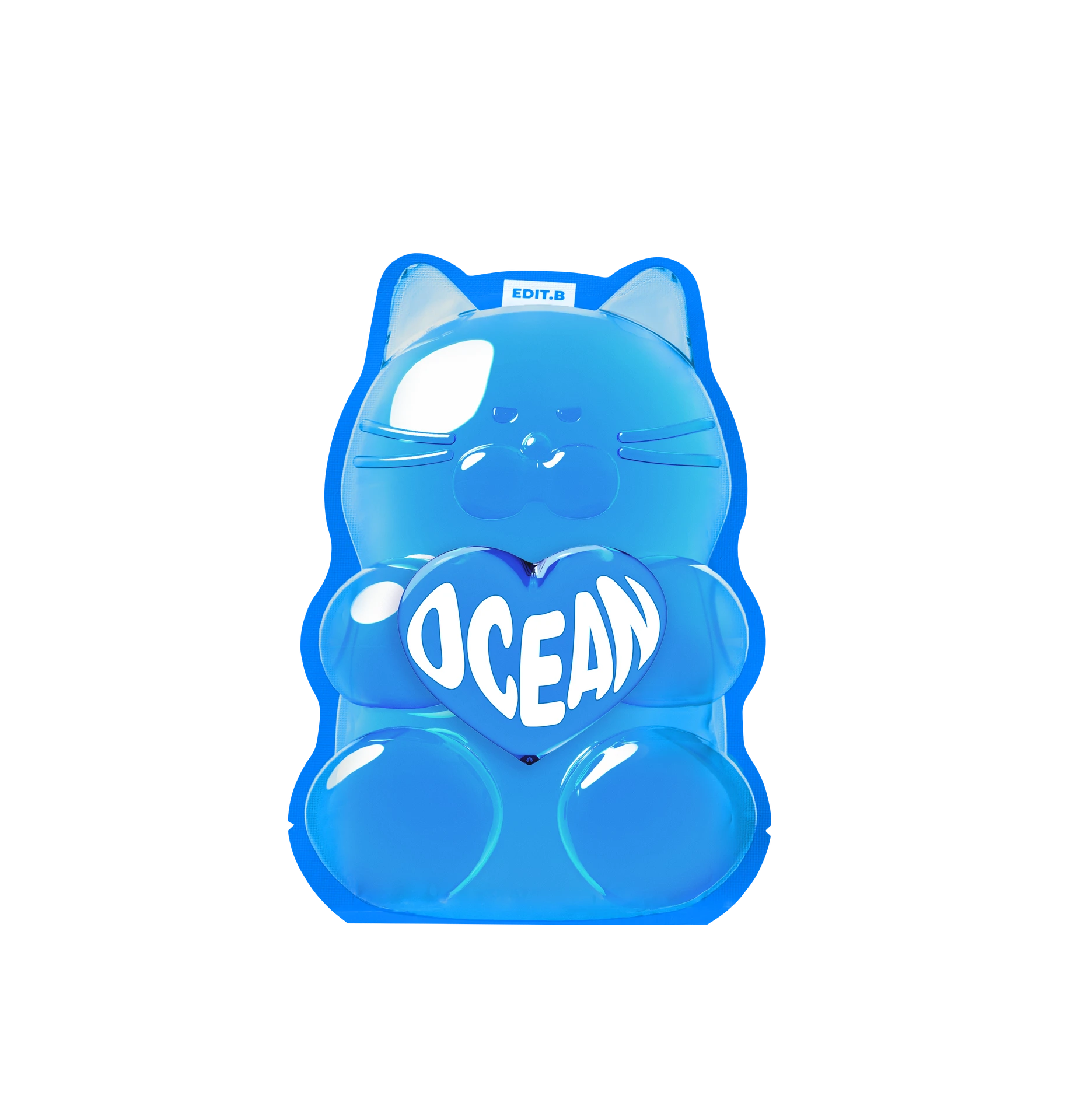 Edit.b Waterfull Gummy Mask Ocean 1 pc 25 ml