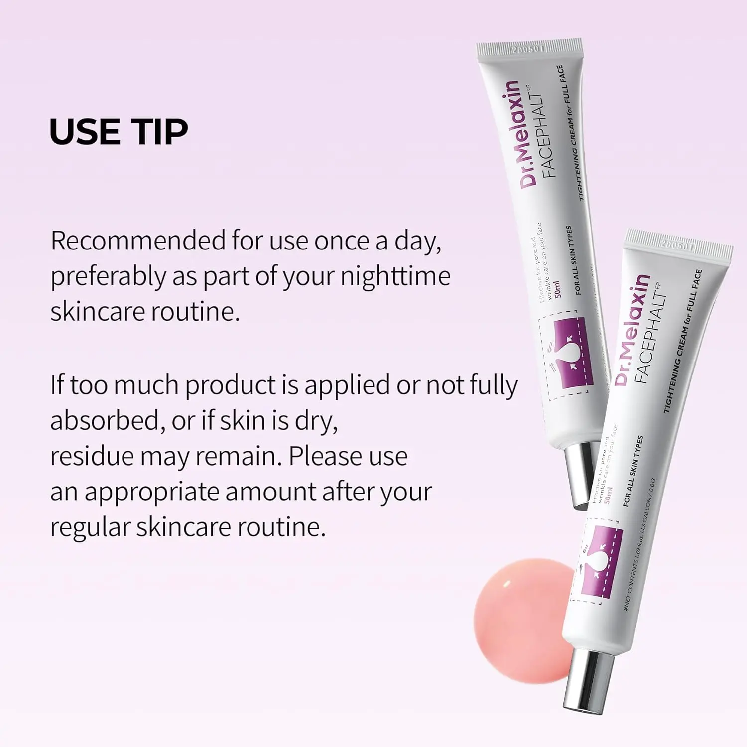 Dr Melaxin Facephalt Tightening Cream 50 ml - view 4