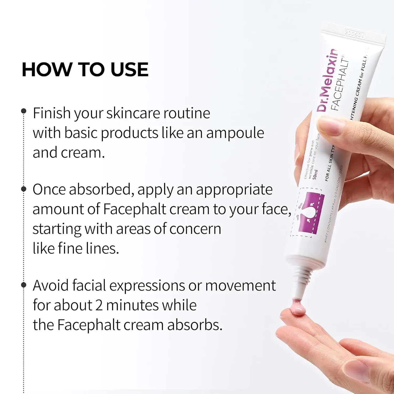 Dr Melaxin Facephalt Tightening Cream 50 ml - view 5