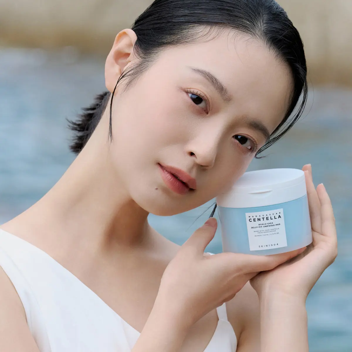Skin1004 Madagascar Centella Hyalu-Cica Jelly-Fit Ampoule 60 Pads - view 3
