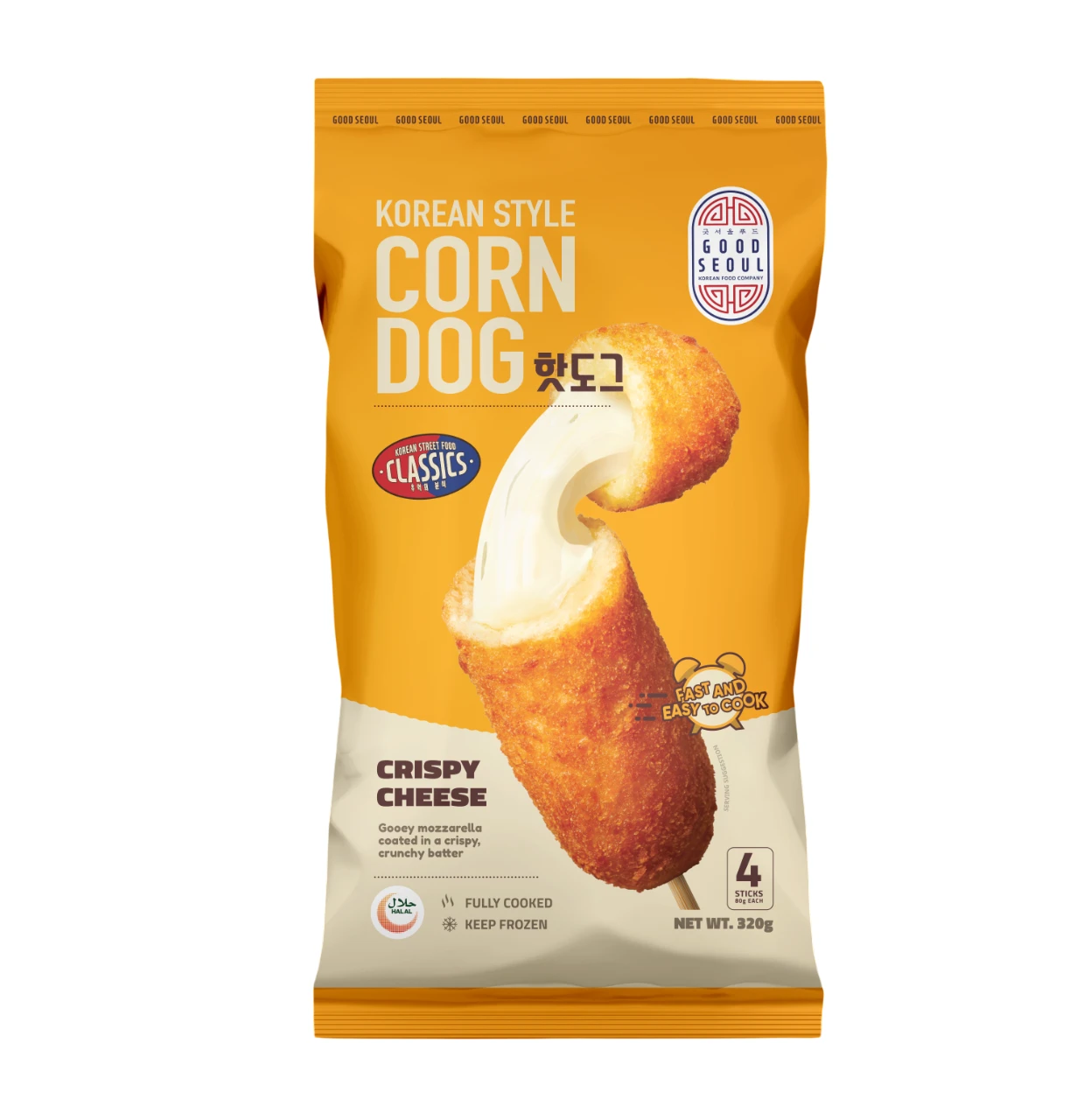 Good Seoul Crispy Cheese Dog 80 gm