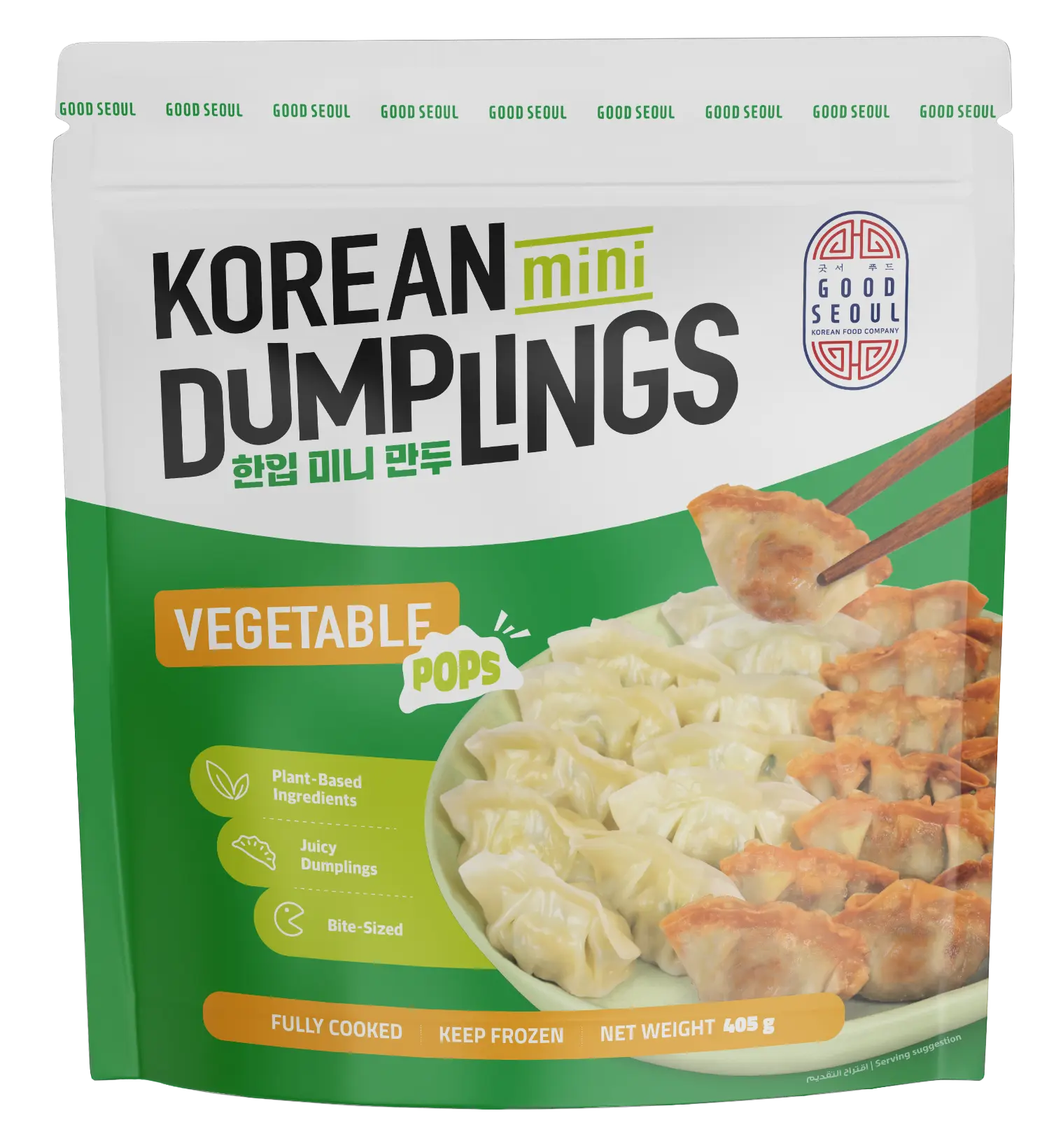 Good Seoul Pop Dumpling Vegetable 405 gm - view 1